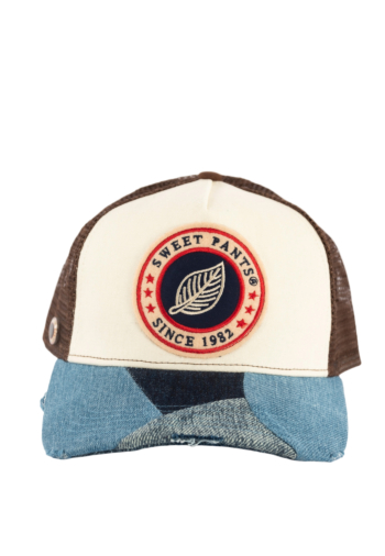 Casquettes sweet pants patchwork cap toffee