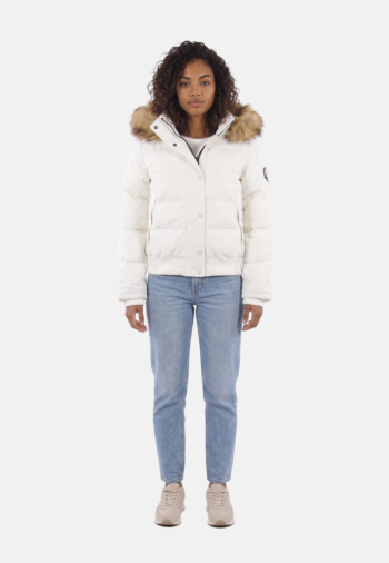 Doudounes superdry everested bomber 71d off white