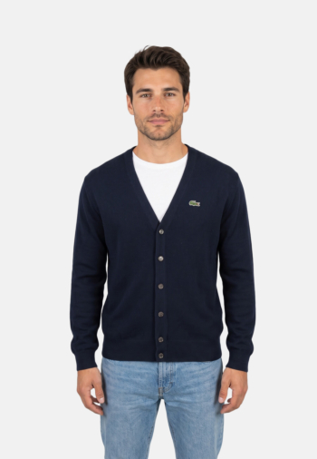 Gilets cardigans lacoste ah9914 166 marine