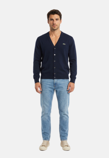 Gilets cardigans lacoste ah9914 166 marine
