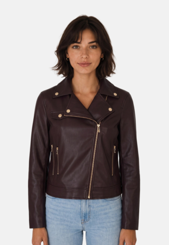 Blousons et vestes morgan 262-geff bordeaux