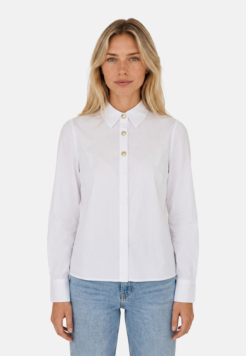 Chemisier morgan 262-check off white