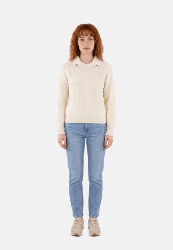 Pull hiver morgan 262-mloly ivoire