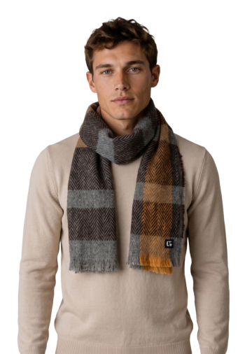 Echarpe Le Temps Des Cerises kilva 0249 grey melange