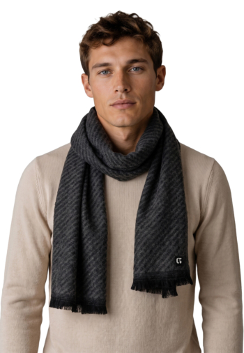 Echarpe Le Temps Des Cerises asev 0007 anthracite