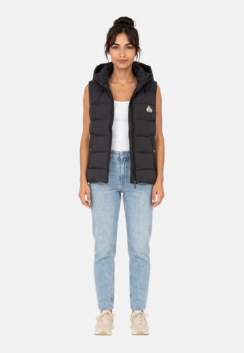 Doudounes pyrenex spoutnic vest 0009aa black