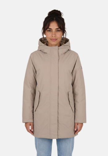 Blousons et vestes pyrenex easy parka 2097aa light taupe