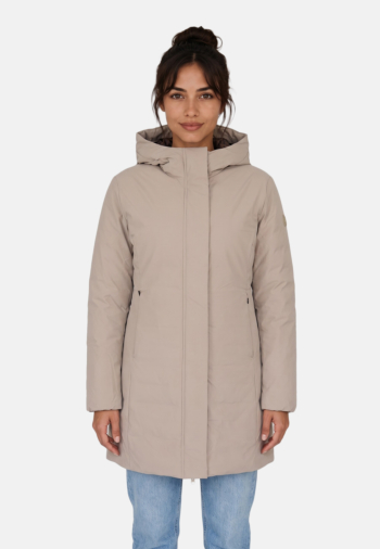 Blousons et vestes save the duck estrella 22013-stone beige - dark brown
