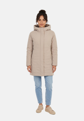 Blousons et vestes save the duck estrella 22013-stone beige - dark brown