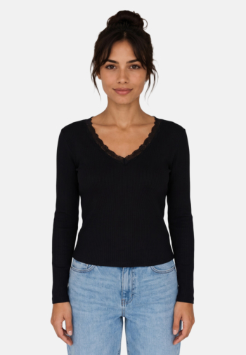 Tee shirt manches longues only 15380864 black