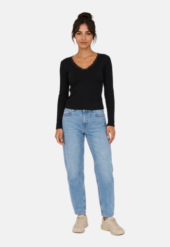 Tee shirt manches longues only 15380864 black