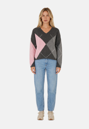 Pull hiver morgan 262-mfelici gris