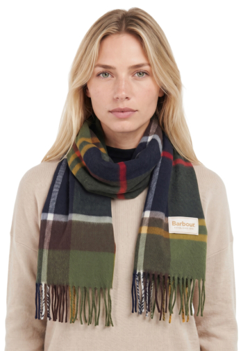 Echarpe barbour rosefield tartan tn11 classic tartan