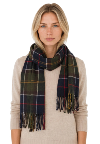 Echarpe barbour hailestartan tn11 classic tartan