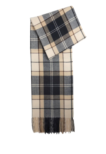 Echarpe barbour hailestartan tn26 lt birchwood dress tartan