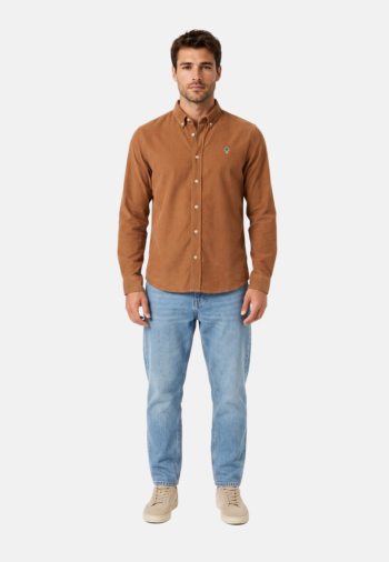 Chemise faguo ivoy cam19 tobacco