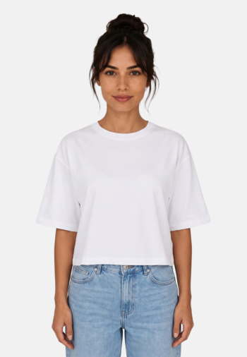 Tee shirt Jack And Jones andrea loose loose fit bright white