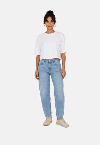 Tee shirt Jack And Jones andrea loose loose fit bright white