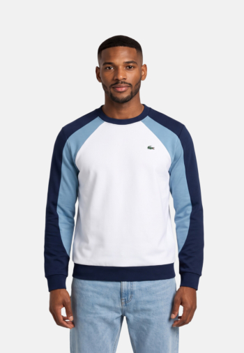 Sweat lacoste sh6614 z77 marine/aral-blanc