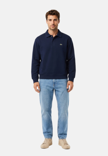 Polos manches longues lacoste sh9450 166 marine