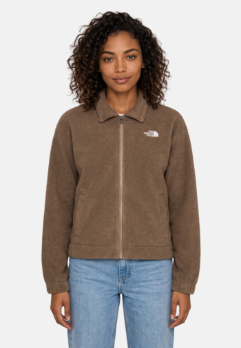 Blousons et vestes the north face w fleece collared us51 garnet black heather