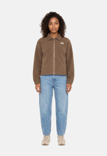 Blousons et vestes the north face w fleece collared us51 garnet black heather