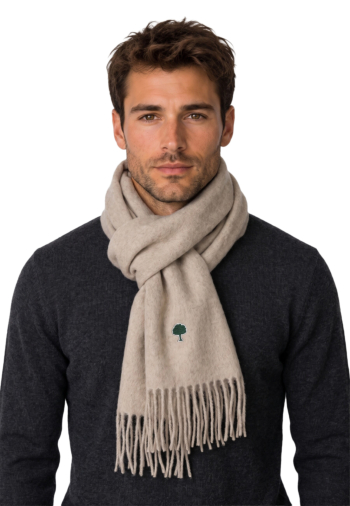 Echarpe faguo f23sc0401 bei01 light beige