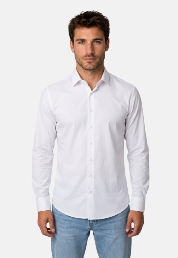 Chemise Benson & Cherry classic chemise blanc