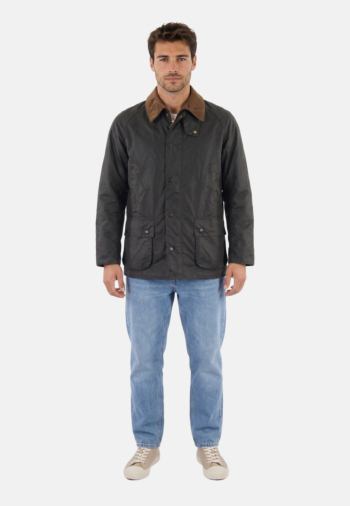 Blousons et vestes barbour festive ashby wax sg91 sage/evergreen