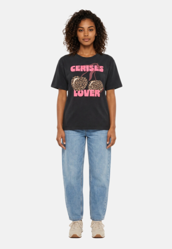 Tee shirt Le Temps Des Cerises spiky 0001 black