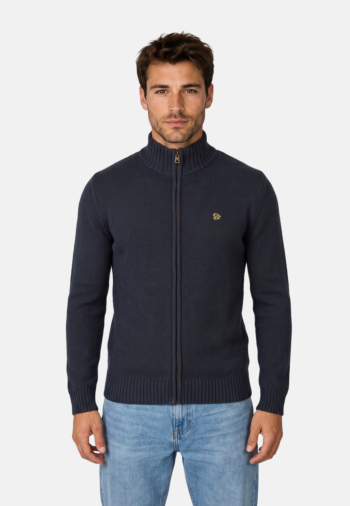 Gilets cardigans superdry m6110786a 11s navy