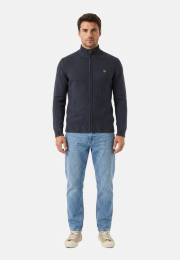 Gilets cardigans superdry m6110786a 11s navy