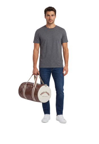 Sacs de voyage fred perry l7255 j89 tan/ecru