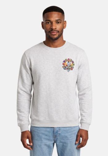 Sweat eleven paris torrance light grey melanged