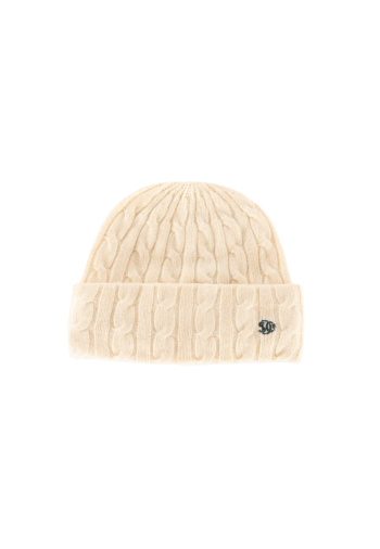 Bonnets superdry premium cable m7j natural cream