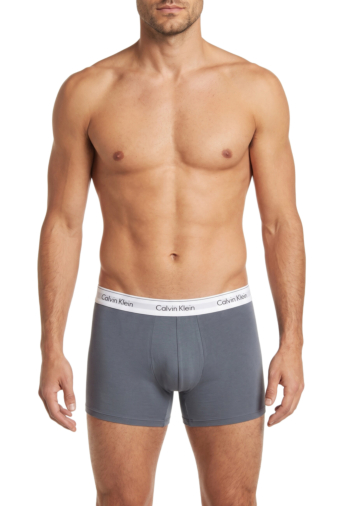 Calecons et slips calvin klein jeans boxer brief 3pk x2y turbulence / chinois green / silver
