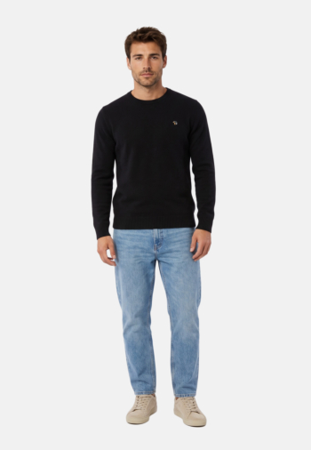 Pull hiver Benson & Cherry federon noir