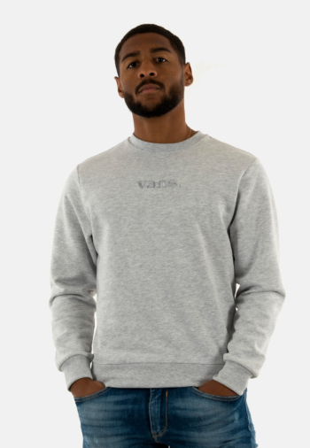 Sweat vans essential relaxed crew 1ql1 light grey heat