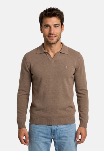 Pull hiver Benson & Cherry fede taupe