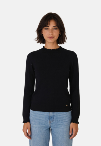 Pull hiver la petite etoile solfe 00 noir