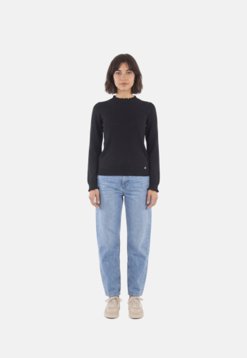 Pull hiver la petite etoile solfe 00 noir
