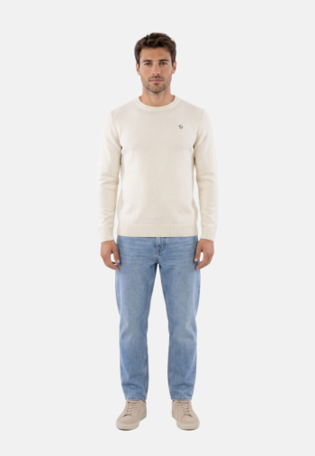 Pull hiver Benson & Cherry federon ecru