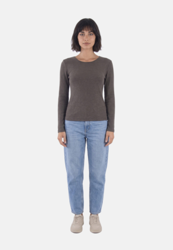 Tee shirt manches longues please t0y1 1862 noce