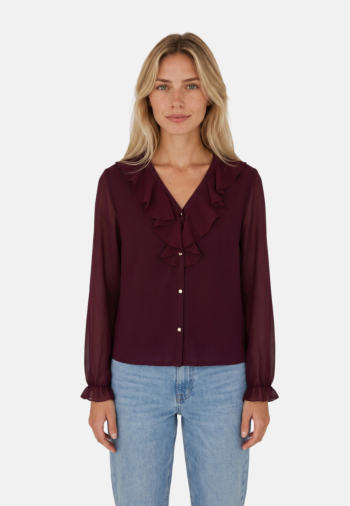 Chemisier morgan 252-talika prune