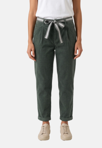 Pantalons only rita-nessa laurel wreath w. silver lurex belt