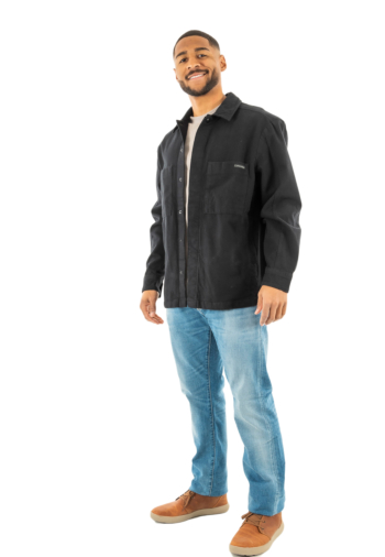 Chemise calvin klein jeans flannel beh ck black