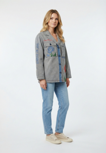 Blousons et vestes freeman t. porter venty co27-s f1334 medium blue