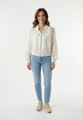 Blousons et vestes bsb 055-217011 off white