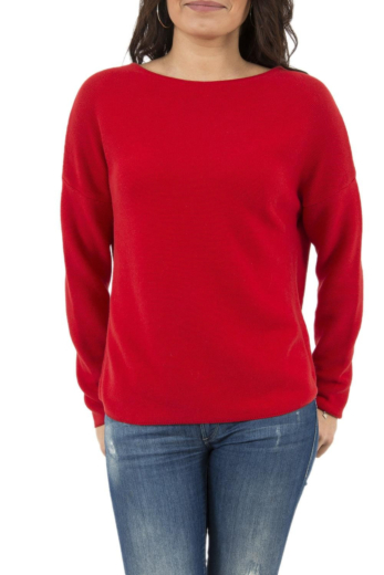 pull hiver street one 300465 rouge