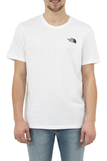 Tee shirt the north face 2tx5 simple dome fn4 white